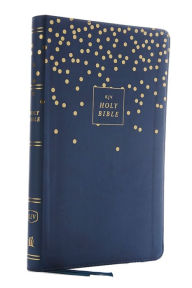 Title: KJV Holy Bible: Thinline Youth Edition, Blue Leathersoft, Red Letter, Comfort Print: King James Version, Author: Thomas Nelson