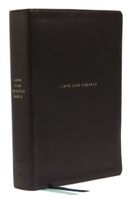 Title: Love God Greatly Bible: A SOAP Method Study Bible for Women (NET, Genuine Leather, Black, Thumb Indexed, Comfort Print), Author: Thomas Nelson