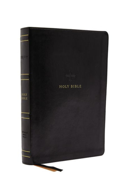 NRSV Large Print Standard Catholic Bible, Black Leathersoft