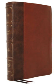Title: NKJV, Large Print Verse-by-Verse Reference Bible, Maclaren Series, Leathersoft, Brown, Comfort Print: Holy Bible, New King James Version, Author: Thomas Nelson