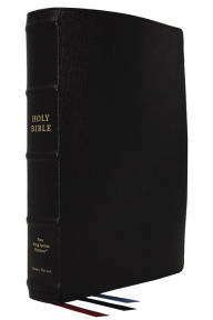 Title: NKJV, Large Print Verse-by-Verse Reference Bible, Maclaren Series, Premium Goatskin Leather, Black, Comfort Print: Holy Bible, New King James Version, Author: Thomas Nelson