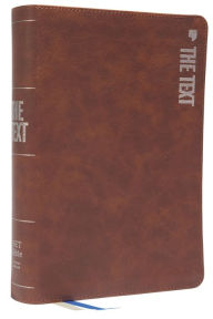 Title: The TEXT Bible: Uncover the message between God, humanity, and you (NET, Brown Leathersoft, Comfort Print), Author: Michael DiMarco