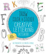 Draw Color Sticker Creative Lettering Sketchbook