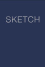 Sketchbook Medium Indigo Blue