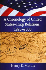 Chronology of United States - Iraqi Relations, 1920-2006