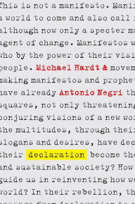 Title: Declaration, Author: Michael Hardt