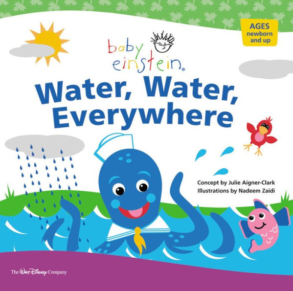 Baby Einstein: Water, Water Everywhere: A Splash & Giggle Bath Book