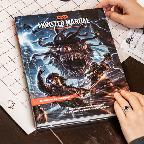 Dungeons & Dragons Monster Manual (Core Rulebook, D&D Roleplaying Game)