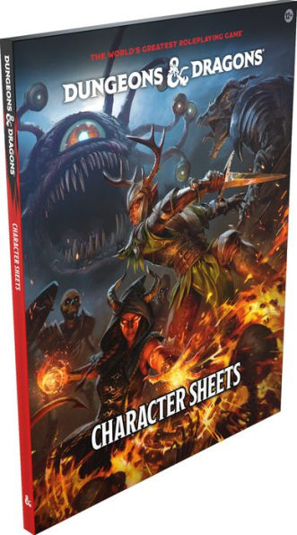 Dungeons & Dragons Character Sheets 2024