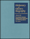 Title: Dictionary of Literary Biography: Vol. 201 Twentieth-Century British Book Collectors and Bibliographers, Author: William Baker