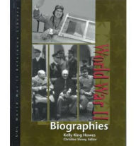 Title: World War II Reference Library: Biographies, Author: George Feldman