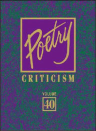 Title: Poetry Criticism, Author: David Galens