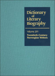 Title: Twentieth-Century Norwegian Writers (Dictionary of Literary Biography Series), Author: Tanya Thresher