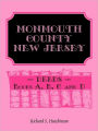 Monmouth County, New Jersey, Deeds - Books A, B, C And D