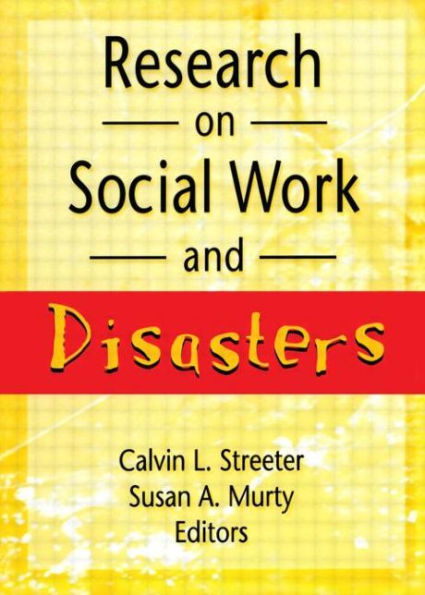 Research on Social Work and Disasters / Edition 1