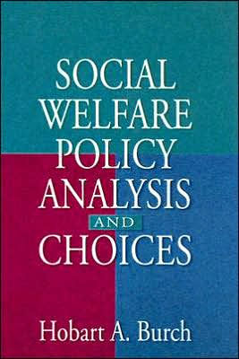 Social Welfare Policy Analysis and Choices / Edition 1