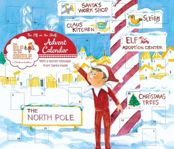 The Elf on the Shelf Advent Calendar by Universe Publishing Calendar
