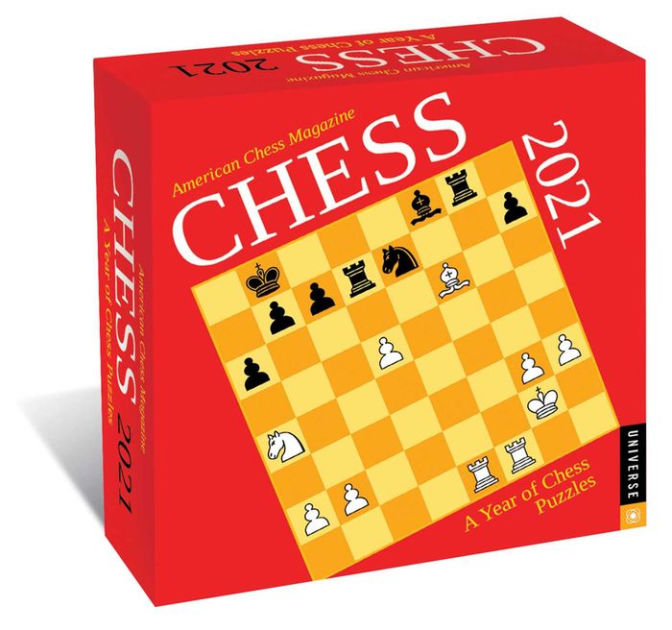 Chess 2021 DayToDay Calendar A Year of Chess Puzzles by American