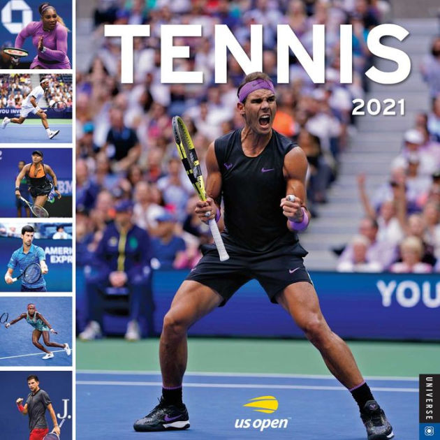 Tennis 2021 Wall Calendar: The Official U.S. Open Calendar ...