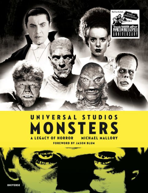 Monsters:　Universal　Barnes　Hardcover　Studios　A　Noble®　Legacy　Michael　of　Horror　by　Mallory,