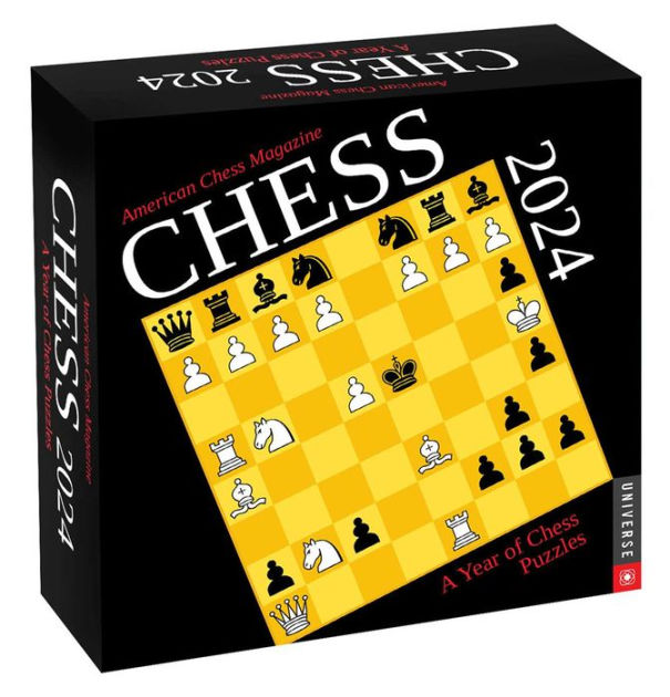 Chess 2024 DaytoDay Calendar A Year of Chess Puzzles by American