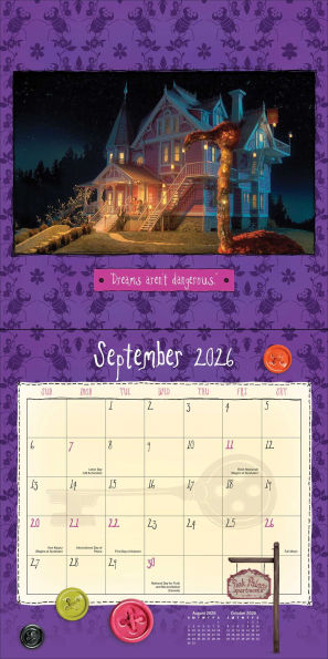 Coraline 2026 Wall Calendar