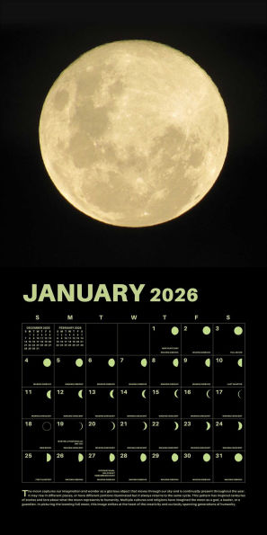 2026 Lunar Wall Calendar