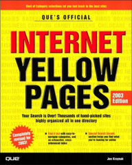 Que's Official Internet Yellow Pages, 2003 Edition