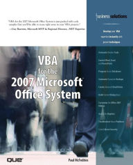 VBA for the 2007 Microsoft Office System