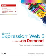 Microsoft Expression Web 3 On Demand (On Demand Series)