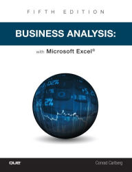 Title: Business Analysis with Microsoft Excel, Author: Conrad Carlberg