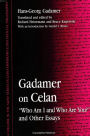 Gadamer on Celan: