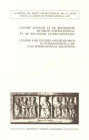 1990 Rights and Duties of Riparian States of International Rivers : Centre for Studies and Research in International Law and International Relations