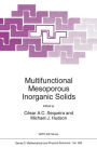 Multifunctional Mesoporous Inorganic Solids / Edition 1