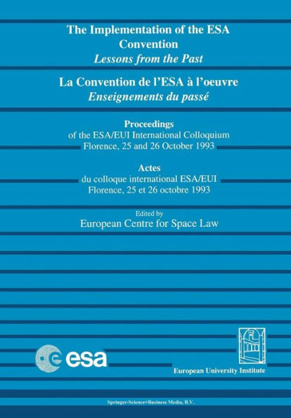 La convention de l'ESA à l'oeuvre