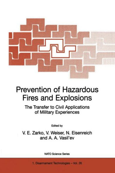 Prevention of Hazardous Fires and Explosions: The Transfer to Civil Applications of Military Experiences / Edition 1