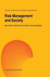 Title: Risk Management and Society, Author: Eve Coles