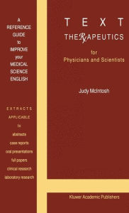 Title: Text Therapeutics / Edition 1, Author: J. McIntosh