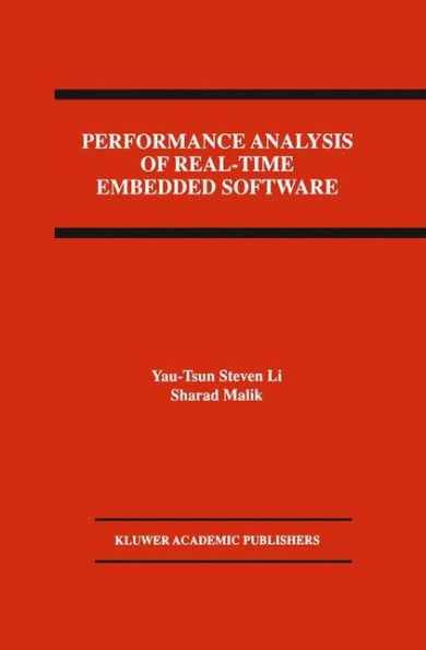 Performance Analysis of Real-Time Embedded Software / Edition 1