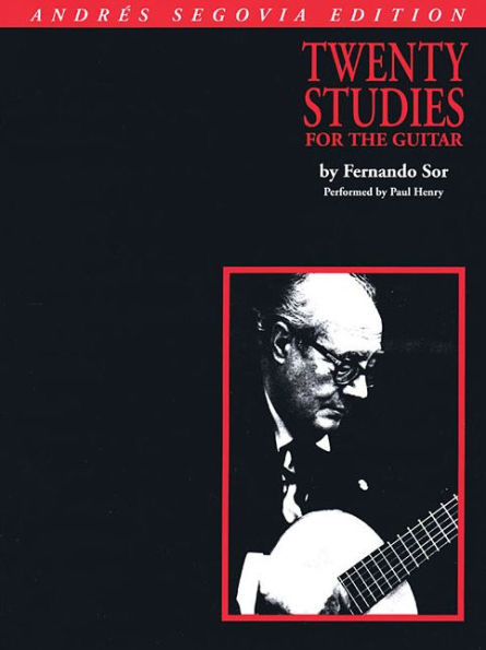 Andres Segovia - 20 Studies for Guitar: Book Only / Edition 1
