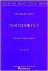 Title: Postlude in F: Orchestra Score, Author: Charles Ives
