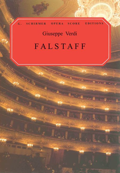 Falstaff: Vocal Score