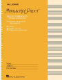 Deluxe Wirebound Super Premium Manuscript Paper (Gold Cover)