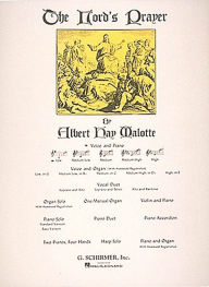Title: Lord's Prayer: Low Voice (in G) and Piano, Author: Albert Hay Malotte
