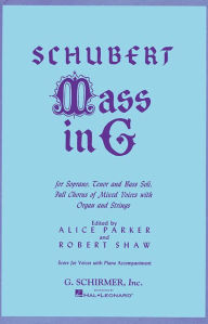 Title: Mass in G: SATB, Author: Alice Parker