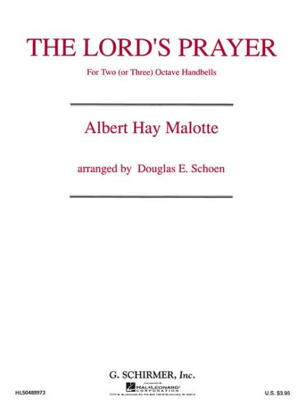 The Lord's Prayer: For 2 or 3 Octave Handbells