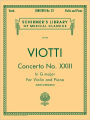 Concerto No. 23 in G Major: Schirmer Library of Classics Volume 444 Score and Parts