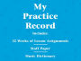 My Practice Record: Hal Leonard Student Piano Library