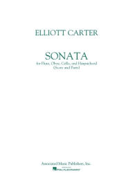 Title: Sonata (1952): Score & Parts, Author: Elliott Carter