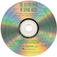 Title: The Second Book of Tenor Solos: Accompaniment CDs (Set of 2), Author: Hal Leonard Corp.